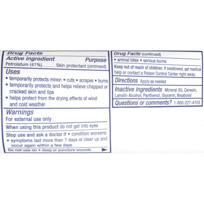 Aquaphor Advanced Therapy Healing Ointment, Travel Size, 1.75 OZ