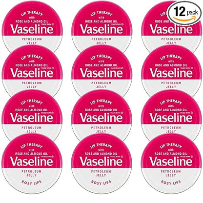 Vaseline Lip Balm 20g/0.705oz (12x20g/0.705, Rosy Lips)