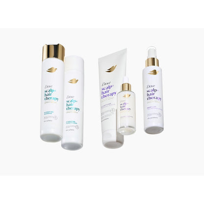 Dove Density Boost Hydrating Conditioner Scalp Therapy for Dry Hair, with Vitamin B3, Zinc and 0% Sulfates, 9.25 oz