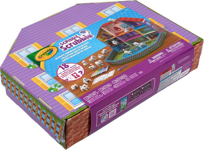 Crayola Scribble Scrubbie Pets Friendship Collection, 18 Pets & 10 Markers | Reusable Coloring Arts and Crafts, Screen Free Mystery Toys, Holiday & Birthday Gifts for Kids, Ages 3+
