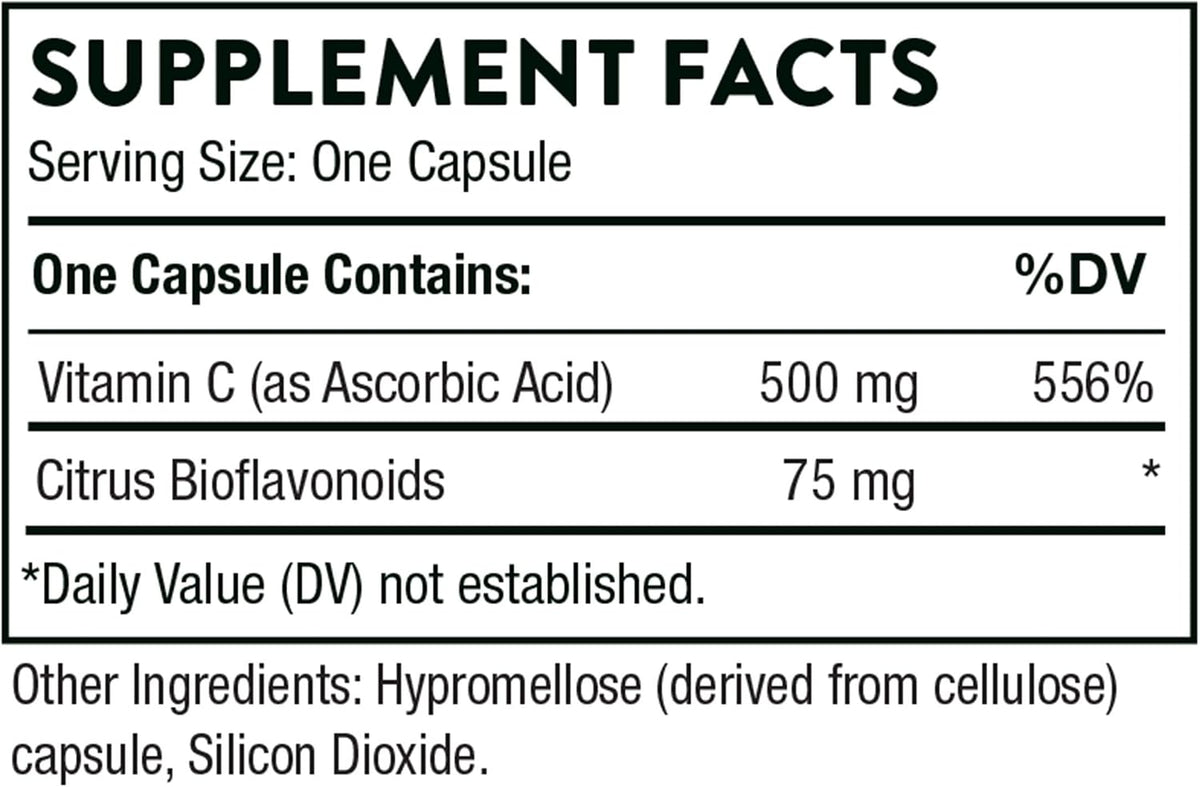 THORNE - Immune Support Combo - Vitamin D3 & Vitamin C Blend for Healthy Immune Function - 30 to 90 Servings