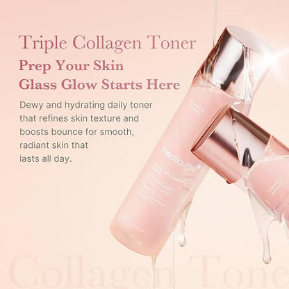 medicube Triple Collagen Toner for Deep Hydration & Plump Skin, 4.73 fl.oz.
