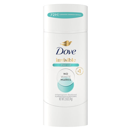 Dove Advanced Care Antiperspirant Deodorant for Women Sheer Cool 72 hour sweat and odor protection 2.6 oz