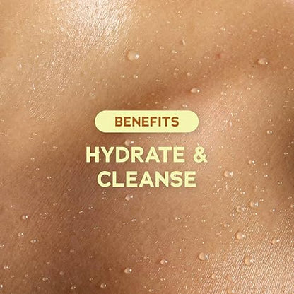Tree Hut Golden Vanilla Body Wash, Hydrating & Moisturizing Shower Gel, Shea Butter & Essential Oils, Soft Smooth Glowing Skin, Gentle Cleanser For All Skin Types, Self Care Gifts for Women, 18 Fl Oz