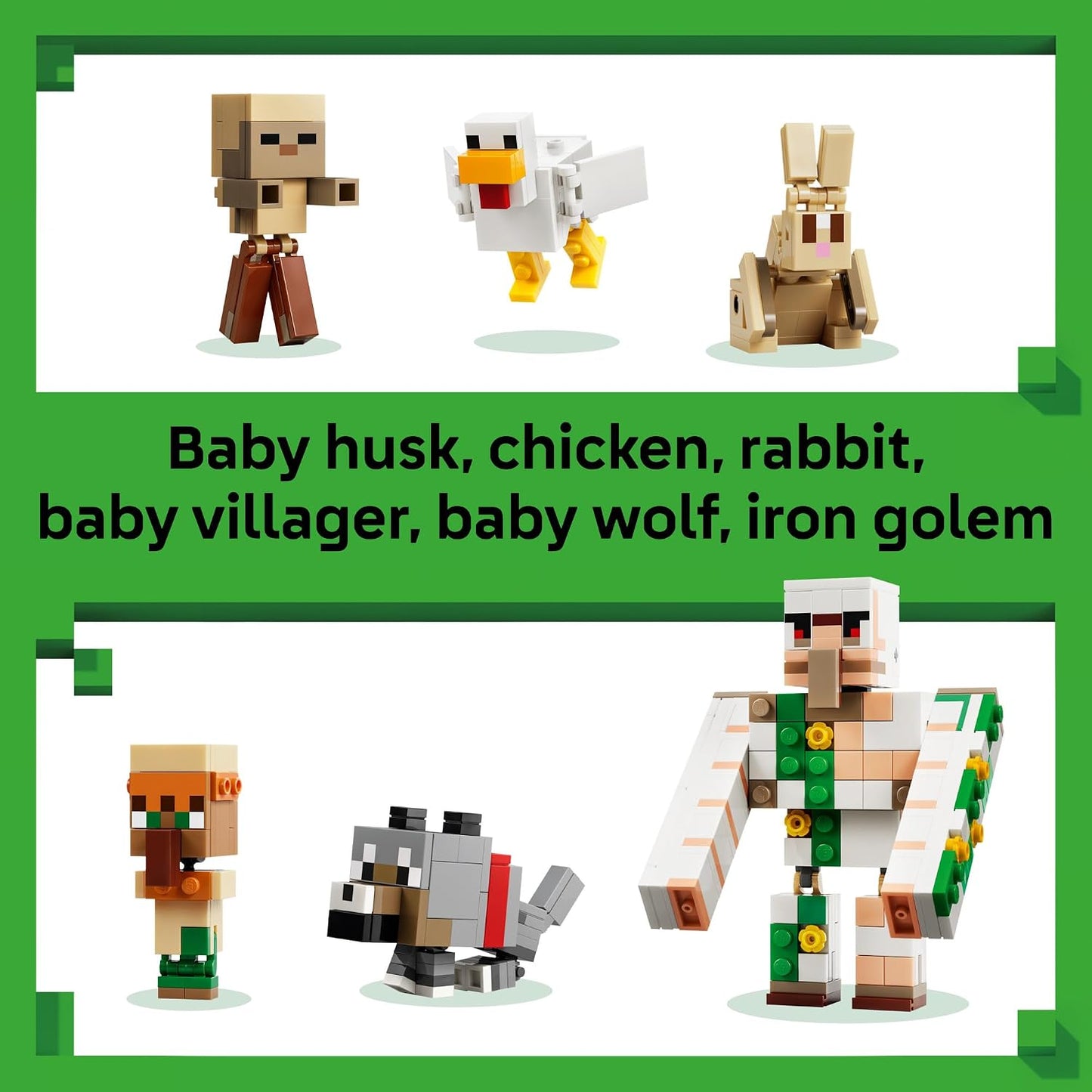 LEGO Minecraft Chicken Jockey Desert Attack 21592