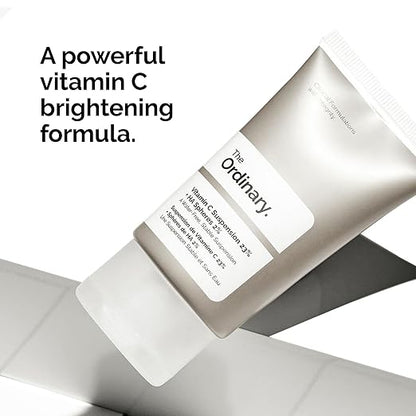 The Ordinary Vitamin C Suspension 23% + Hyaluronic Acid Spheres 2%, Serum with Pure L-Ascorbic Acid (Pack of 2)