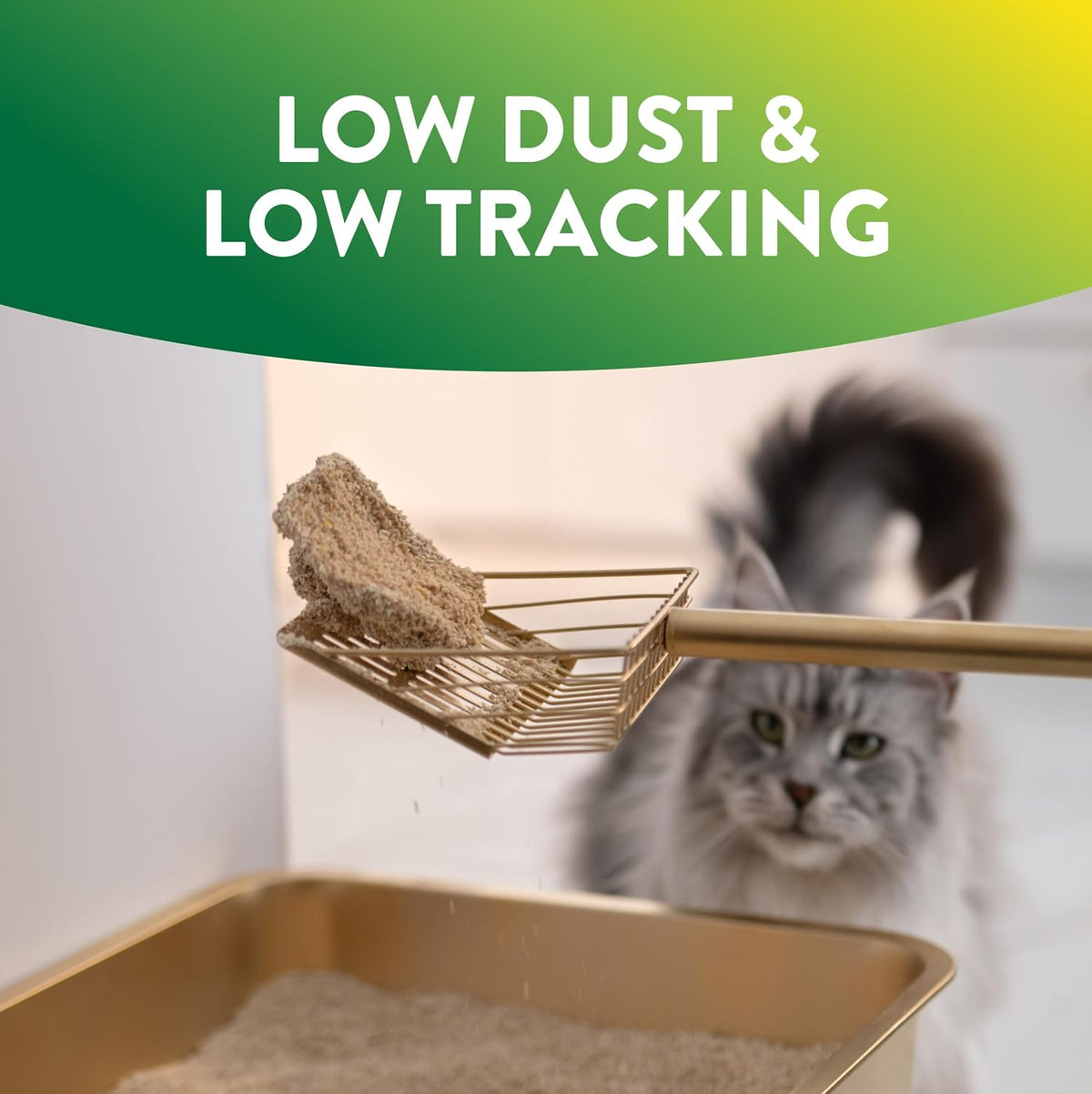ARM & Hammer Plant Power Plant-Based Clumping Cat Litter, Unscented 15 Lbs