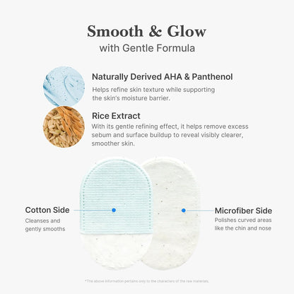 medicube Zero Pore Peel Pads 8EA, Face & Body Exfoliating Pads