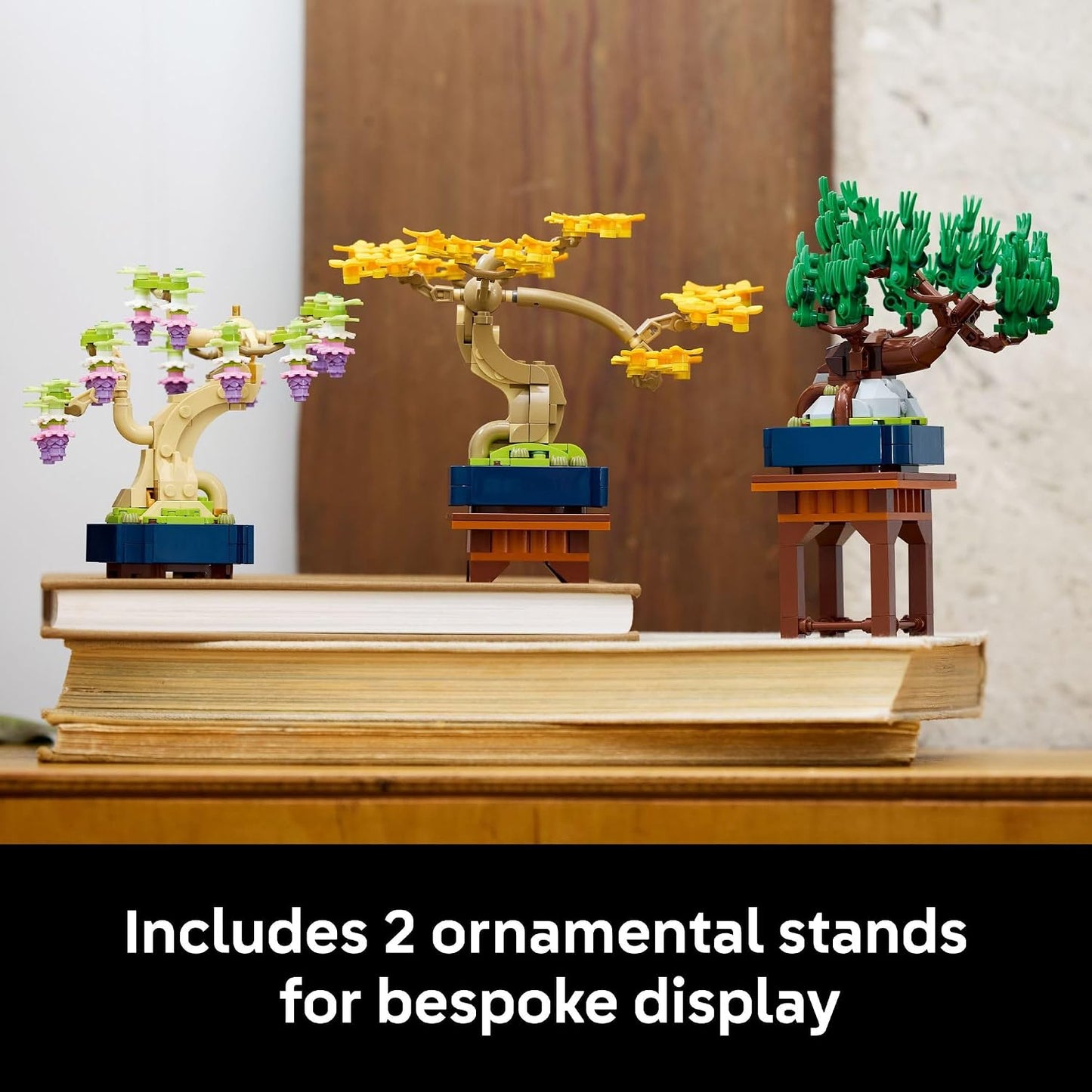 LEGO Botanicals Mini Bonsai Trees 10373 | Back to School Gift for Students & Teachers, Building Set for Adults, Ages 18+, 709 Pieces, Artificial Plant Home Decor
