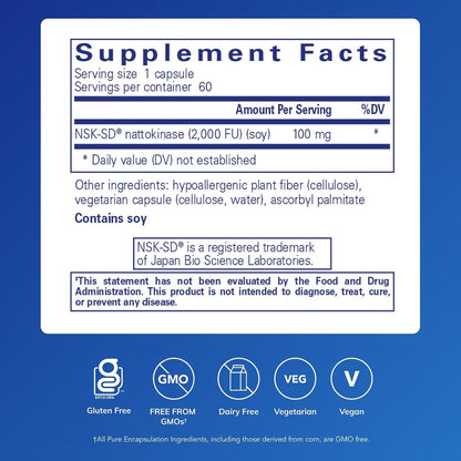 Pure Encapsulations NSK-SD, 60 Capsules