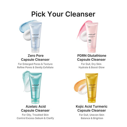 medicube Facial Cleanser Turmeric Capsule Foam Cleanser