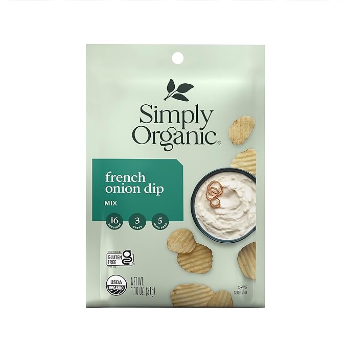 Simply Organic Dip Mix, French Onion, 1.1 oz