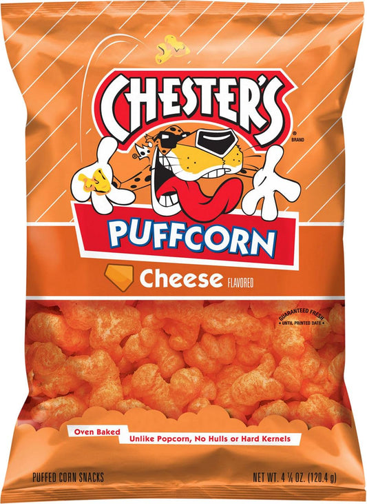 Chester's Cheese Flavored Puff Corn, 4.25 Oz