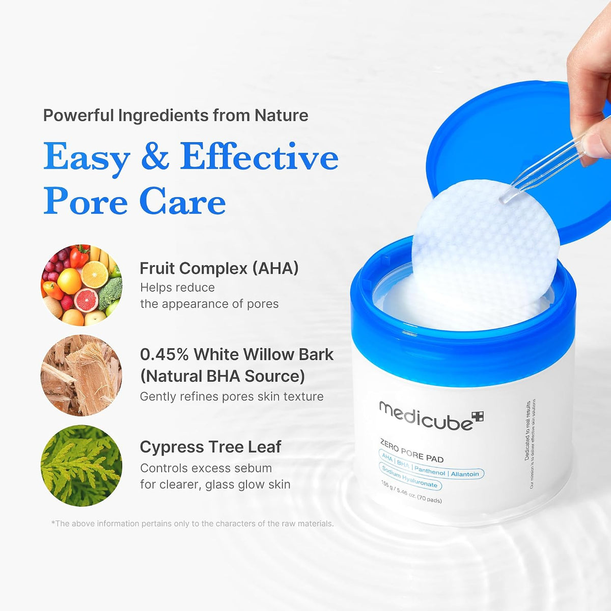 medicube Zero Pore Set - Zero Pore Pads & Exosome Shot 2,000 Spicule Serum