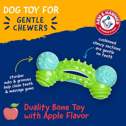Arm & Hammer Nubbies, Dog Dental Toy, Apple Flavor, Nylon Bone, 1 Count