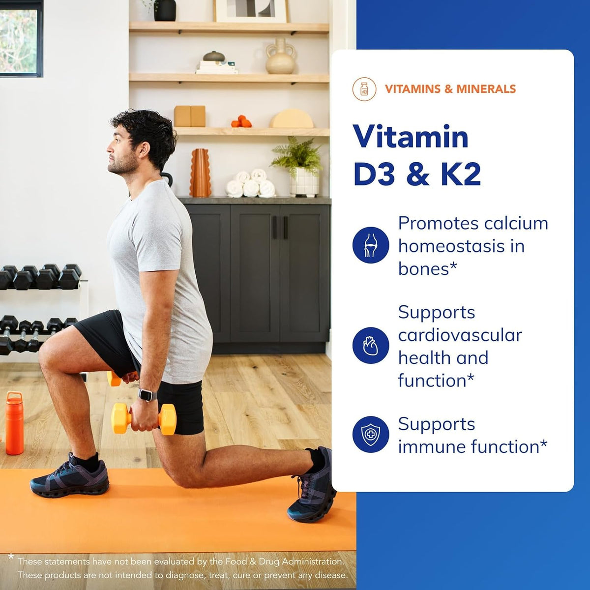 Pure Encapsulations Vitamin D3 & K2, 60 Capsules