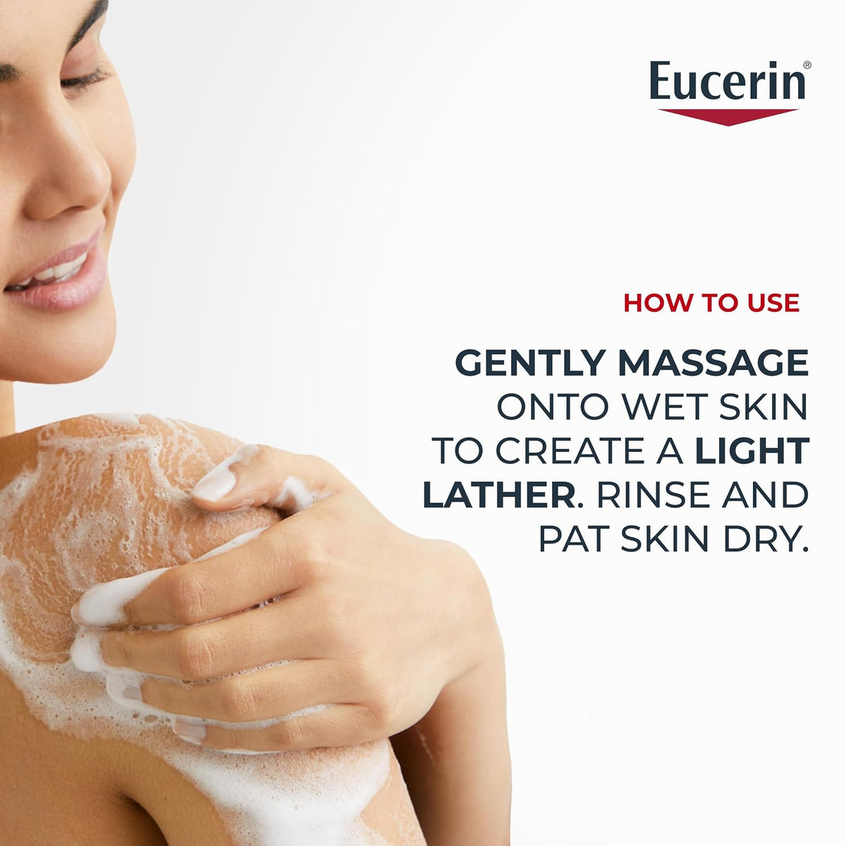 Eucerin Advanced Repair Body and Face Cleanser, 16.9 FL OZ