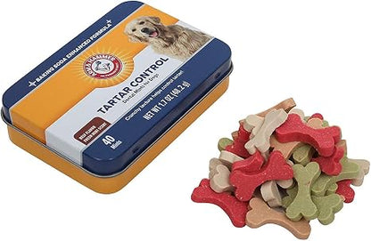Arm & Hammer, Dog Dental Mints, Tartar Control, Beef Flavor, 40 Count