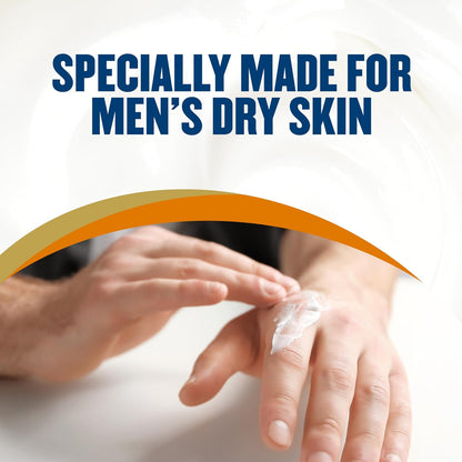 Gold Bond Men's Essentials Daily Body & Hand Lotion for Men, 24 oz | Everyday moisture with Vitamin C, hydrating lotion formulated for men's dry skin, value size, 24hr hydration