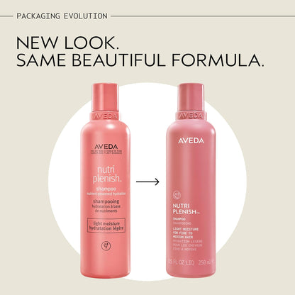 Aveda Nutriplenish Shampoo Light Moisture | Hydrating Shampoo for Fine to Medium Dry Hair | Organic Pomegranate Oil, Coconut Oil, Mango Butter | 93% Naturally Derived*