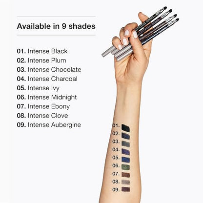 Clinique Quickliner For Eyes Intense Eyeliner Pencil | Water Resistant, Smudge Resistant + Safe For Sensitive Eyes | 10 Shades
