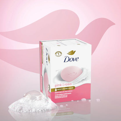 Dove Beauty Bar, Pink, 3.75 Ounce (Pack of 2)