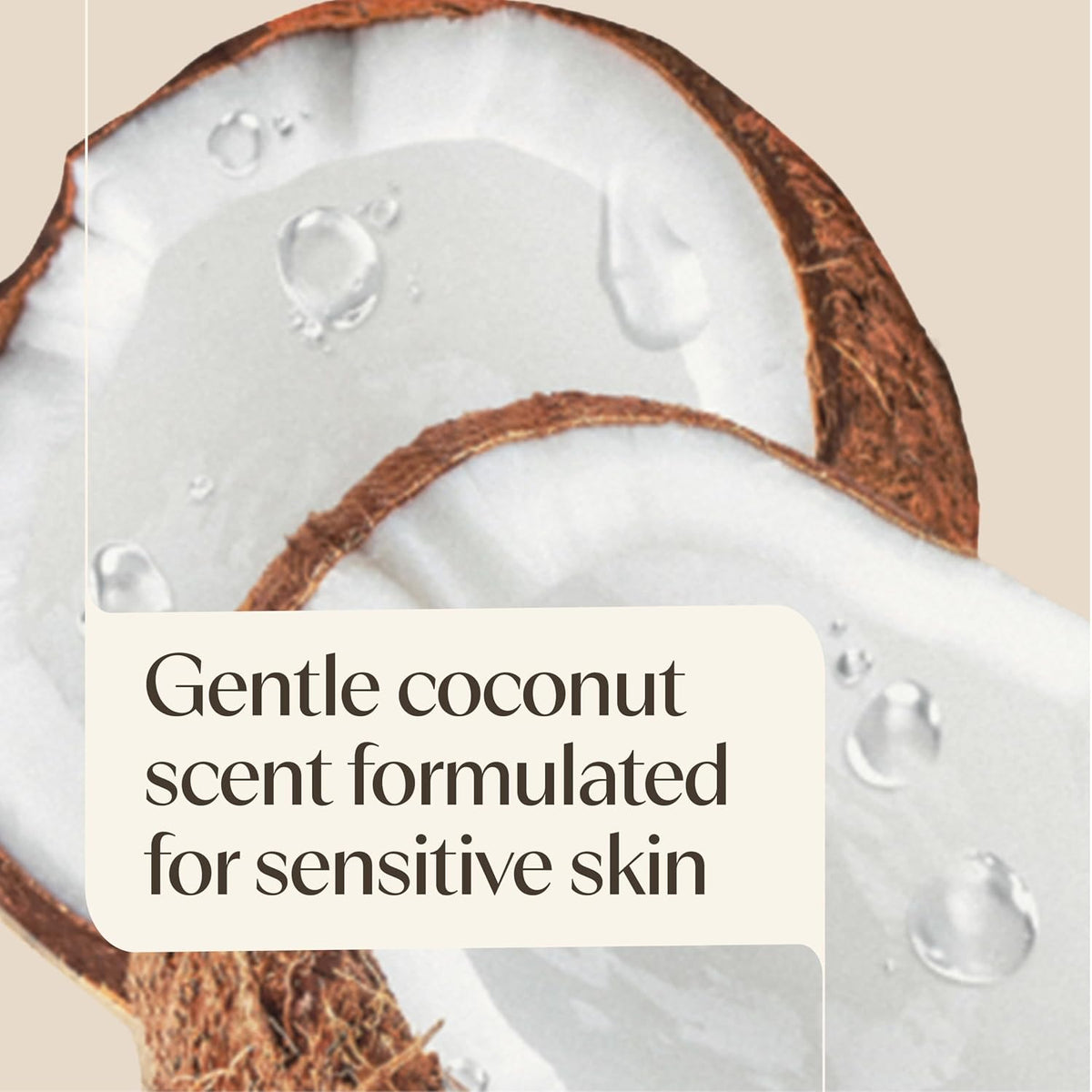 Aveeno Skin Relief Body Wash, Coconut Scent, 18 fl. oz