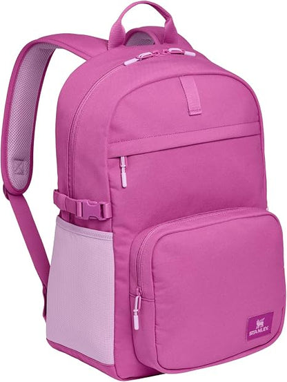 STANLEY Assembly Backpack 20L, Fits Laptops up to 16 inches, Dark Blossom