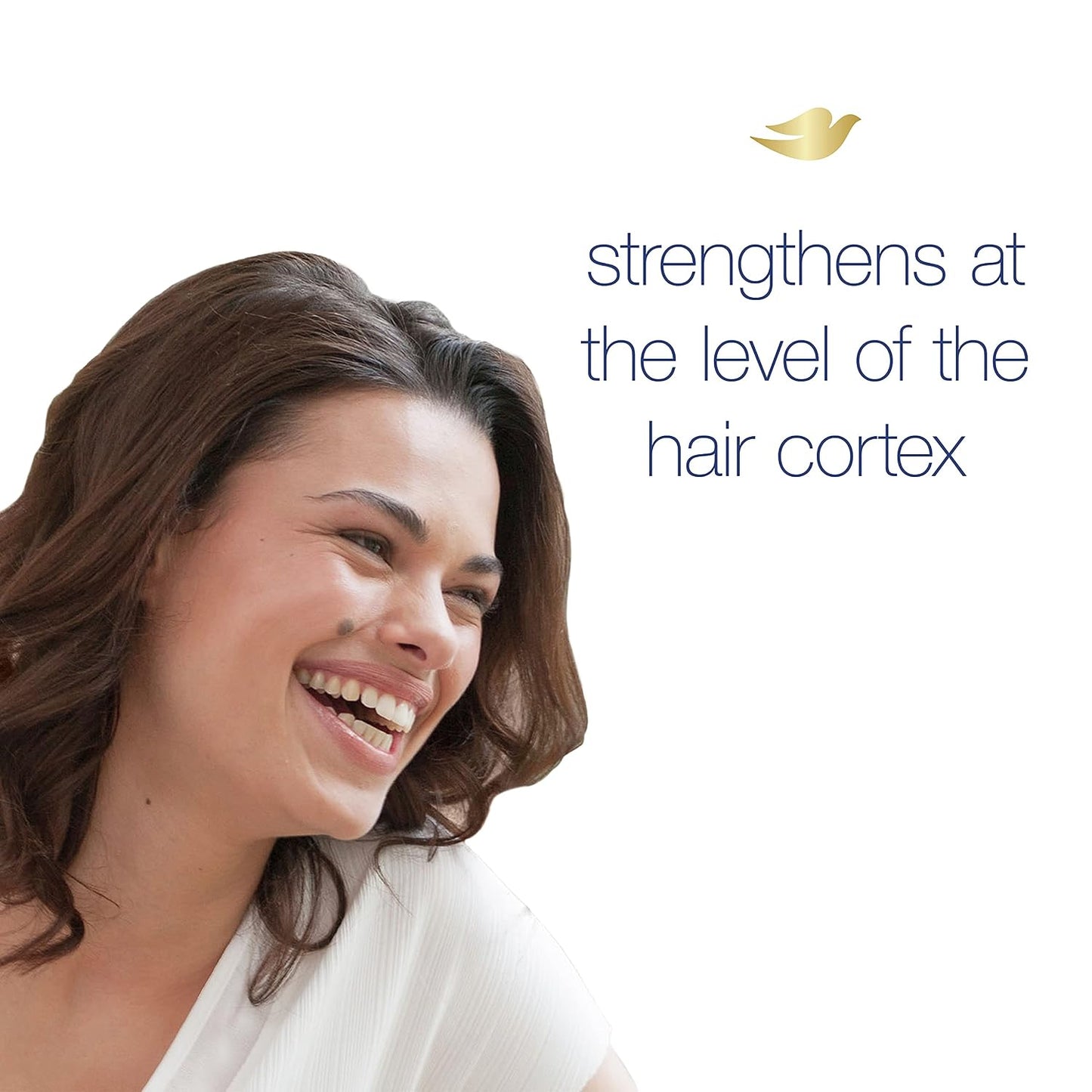 Dove Hair Therapy Shampoo Breakage Remedy for Damaged Hair Hair Shampoo with Nutrient-Lock Serum 33.8 oz