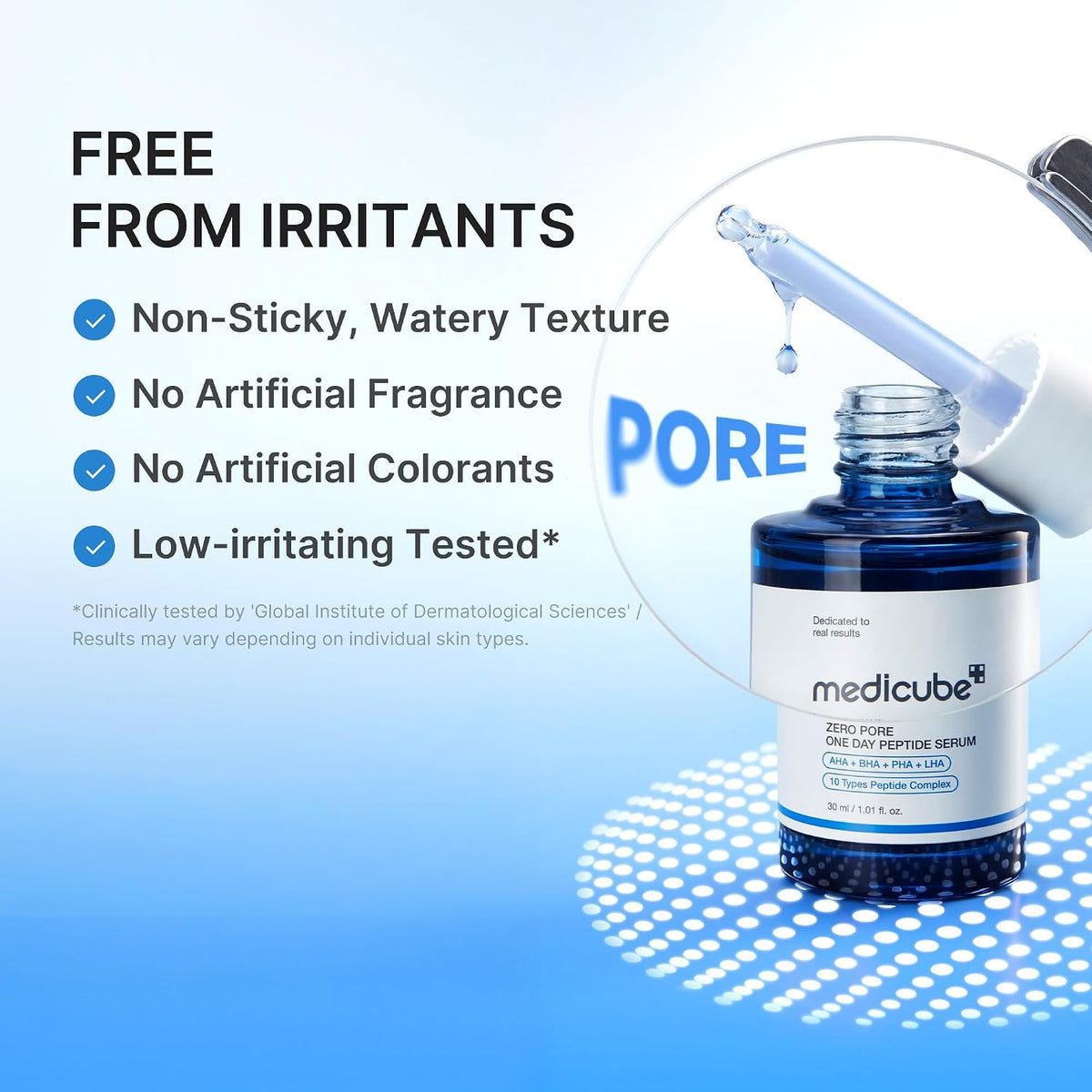 medicube Zero Pore One Day 10 Peptide Serum