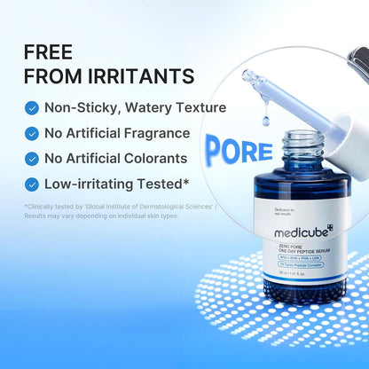medicube Zero Pore One Day 10 Peptide Serum