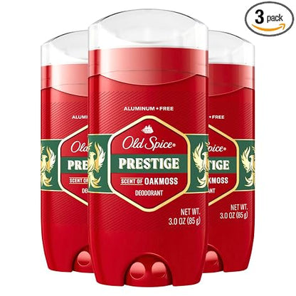 Old Spice Red Collection Deodorant for Men, Prestige Scent, 3.0 oz (Pack of 3)