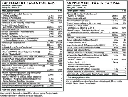THORNE - Day & Night Wellness Bundle - Multi-Vitamin Elite + Advanced DHA - 30 Servings