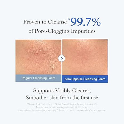 medicube Zero Pore Capsule Cleanser & Multi Pore Brush For Deep Cleansing