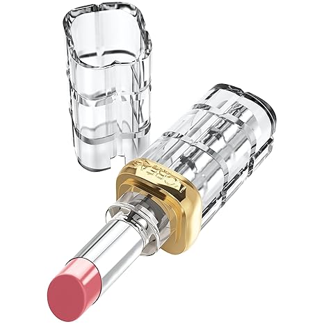 L'Oreal Paris Makeup Colour Riche Shine Lipstick, Burnished Blush, 0.1 oz.