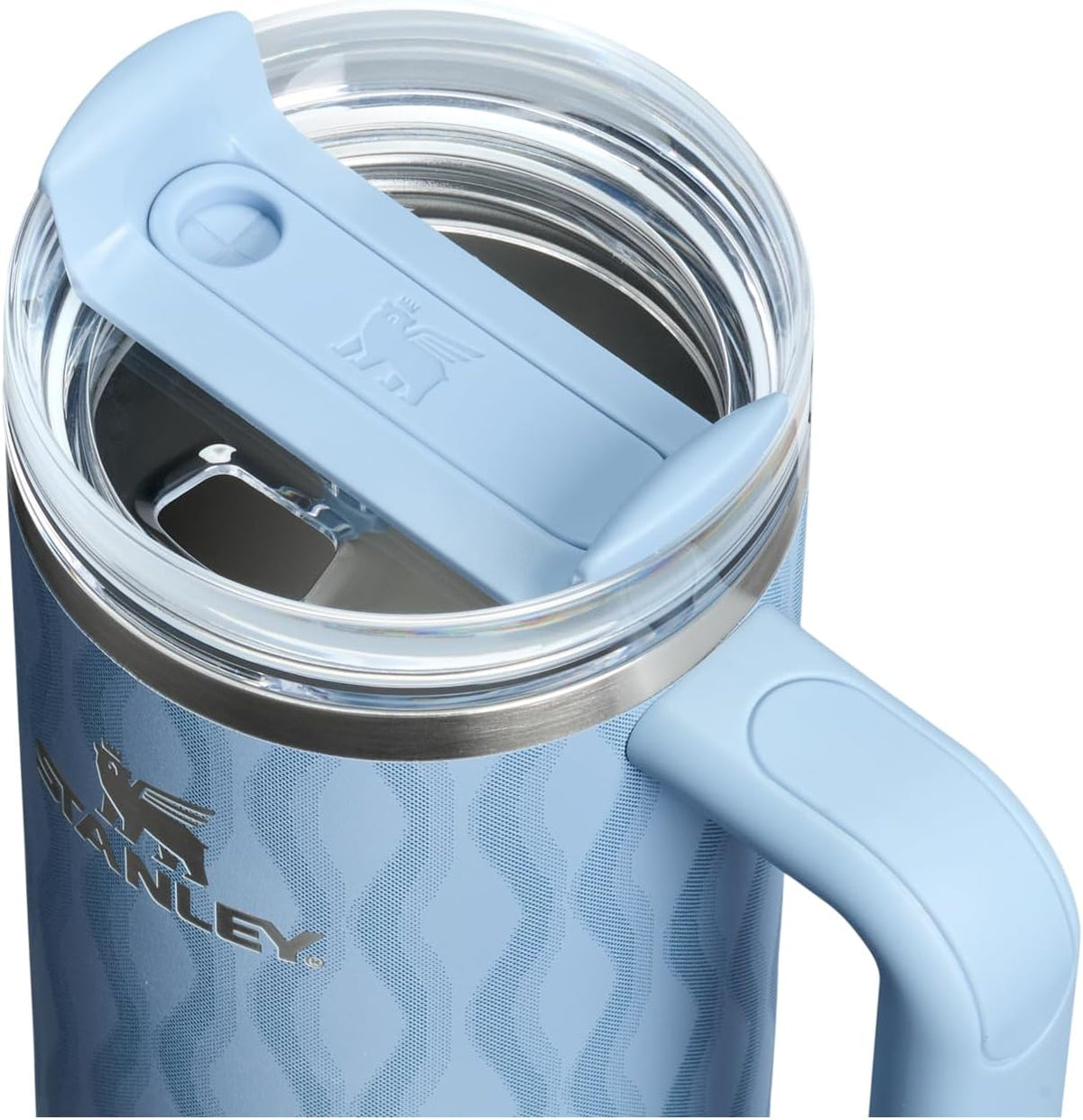 STANLEY Quencher H2.0 Flow State Tumbler, 30 oz, Slate Blue Drift