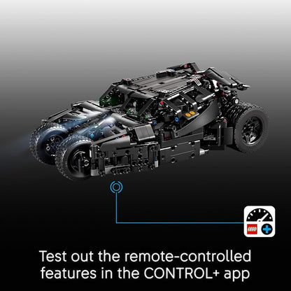 LEGO Technic Batmobile Tumbler 42239 | Building Toys for Boys & Girls, Ages 12+, The Dark Knight Batmobile Set, Display as Bedroom Decor, 719 pieces, Gift Idea