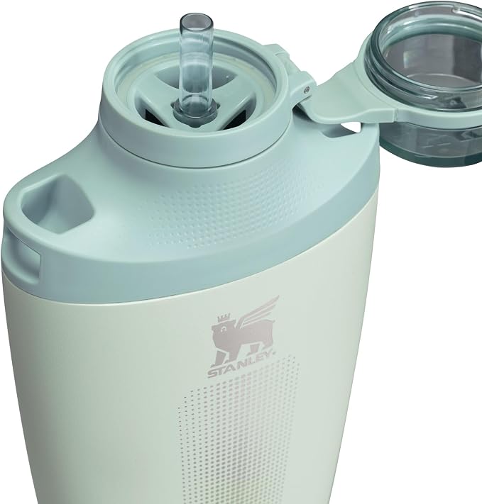 Stanley Cross Bottle 23 oz | Travel Water Bottle with Jacquard Strap | Leakproof Tritan Lid with Removable Straw | Insulated Stainless Steel | BPA-Free | Mist