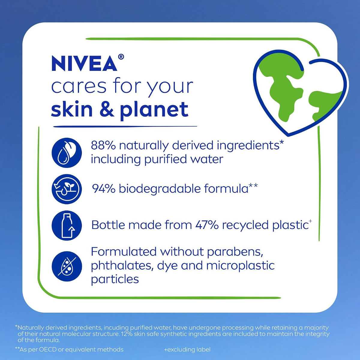 NIVEA Nourishing Care Body Wash, Nourishing Serum, Mulitpack 3 x 20 FL OZ