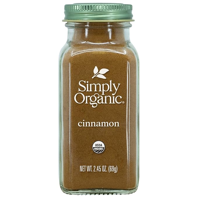 Simply Organic Cinnamon Ground, 2.45-Ounce Container (Pack Of 2)