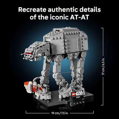 LEGO Star Wars AT-AT Walker Building Set for Adults, Ages 18+ - Collectible & Room Decor for Office, Bedroom, or Book Shelf - Activity for Men, Women, & Movie Fans - Gift Idea for Birthdays - 75440