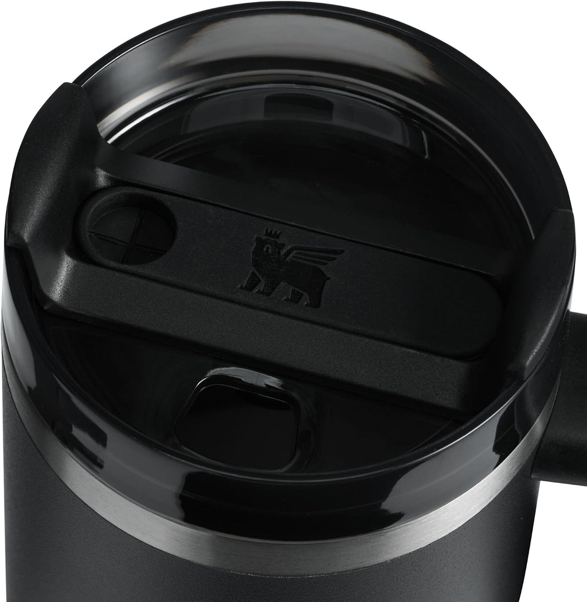 STANLEY Quencher H2.0 Flow State Tumbler, 14 oz, Black 2.0