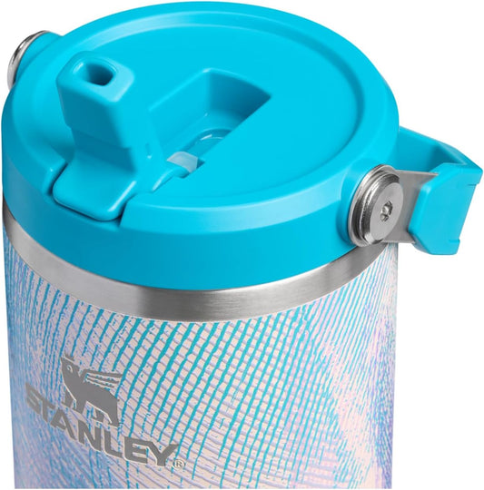 STANLEY IceFlow 2.0 Flip Straw Tumbler, 30 oz, Sea Glass Plume