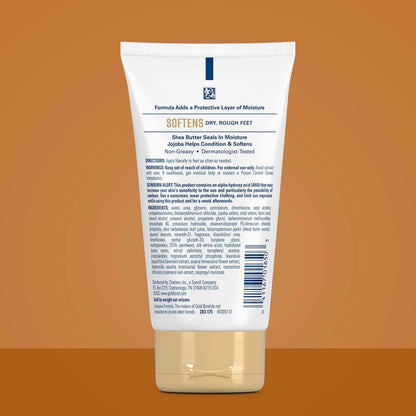Gold Bond Softening Foot Cream, 4 Oz., Foot Lotion for Dry Feet | Foot lotion for dry cracked feet with shea butter and jojoba to soften rough & dry feet
