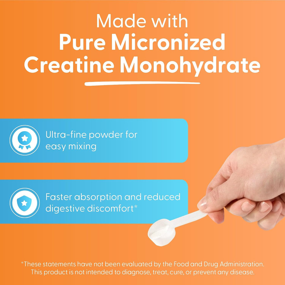 Doctor's Best Creatine Monohydrate Powder, for Women & Men, Vegan, 17.85 oz