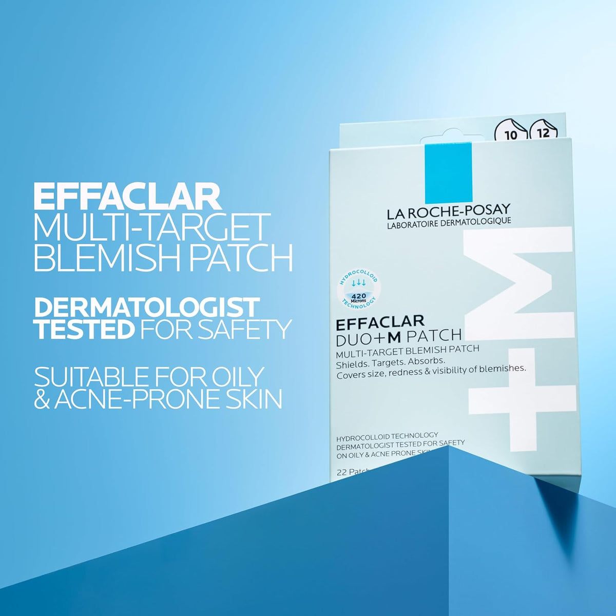 La Roche-Posay Effaclar Hydrocolloid Pimple Patches, 22 Count