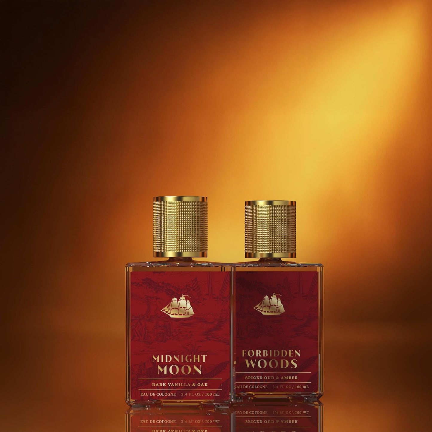 Old Spice Cologne for Men, Premium & Pairable Fragrance Spray, Midnight Moon with Dark Vanilla & Oak Signature Scent, Masculine & Sophisticated for Day & Night Wear, Eau de Cologne, 3.4 fl oz