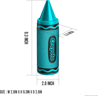 Crayola Kids Crayon Speakers Bluetooth, Portable Bluetooth Speakers | 20W Peak Power HD Sound, Mini Bluetooth Speaker Wireless with TWS Pairing BT 5.3, FM Radio Home/Party/Outdoor/Travel