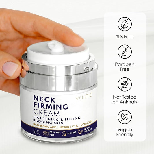 VALITIC Anti-Aging Neck and Chest Firming Cream for Tightening and Firming