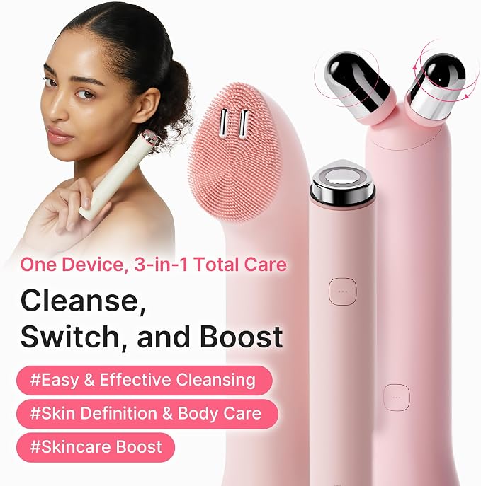 medicube Mini Booster Pro Pink Set - PDRN Jelly Foam Cleanser & Booster Gel